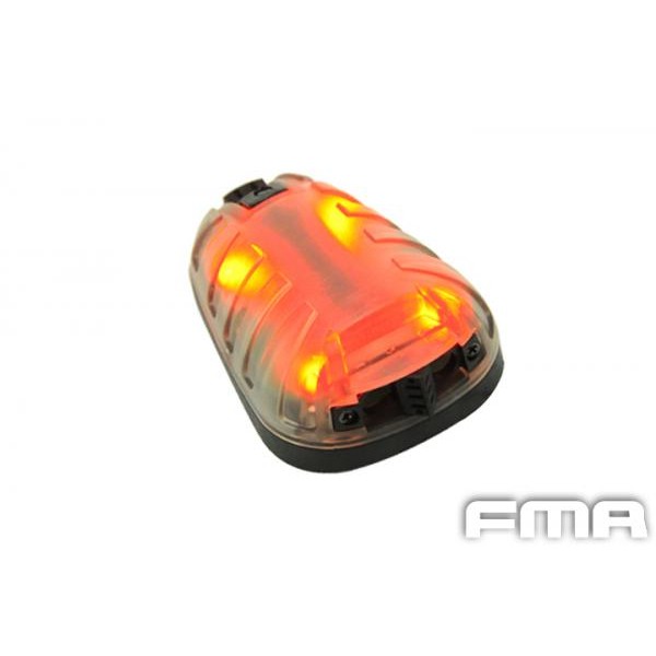 FMA Helmet Star 6 ADV light (BK-Red LIGHT)